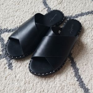 Black sandals